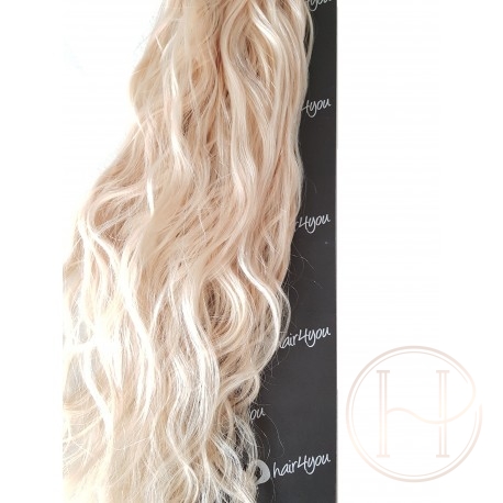 FALA 20szt do mikroringów 60 platynowy blond