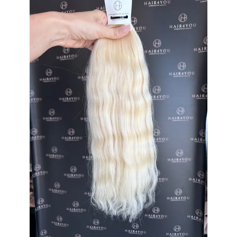 49cm 149g SLAWISCHER HAARZOPF von einem Kopf