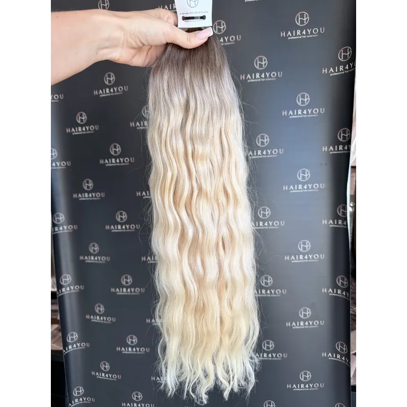 68cm 177g SLAWISCHER HAARZOPF von einem Kopf