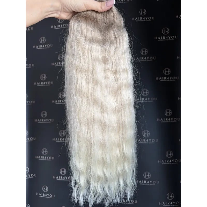 61cm 164g Slawischer Haarzopf von einem Kopf