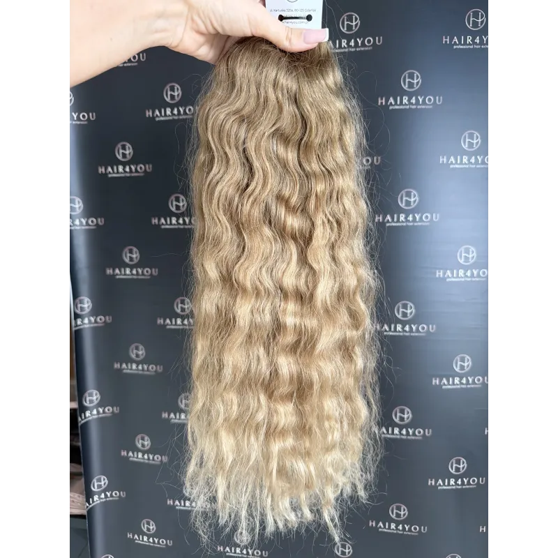 62cm 145g SLAWISCHER HAARZOPF aus einem einzigen Kopf