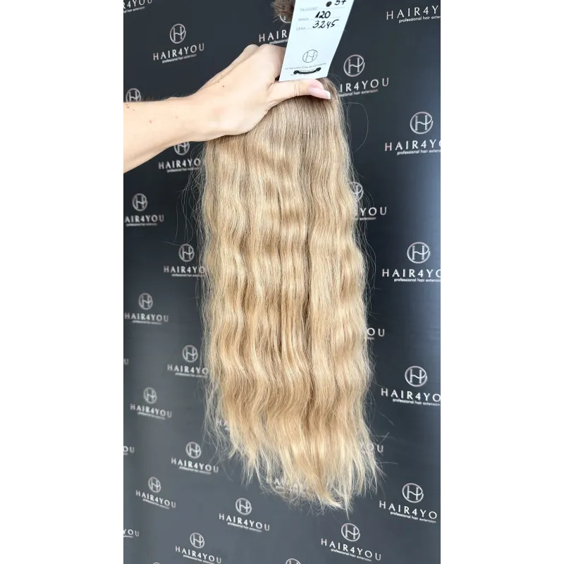 57cm 120g Slavic Hair Ponytail - Single Donor