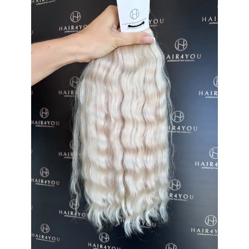 50cm 150g Slavic Hair Ponytail - Single Donor