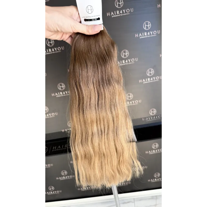 48cm 118g SLAWISCHER HAARZOPF von einem einzigen Kopf