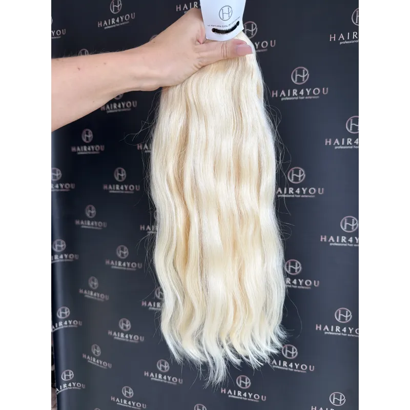 51cm 129g Single Donor Slavic Hair Ponytail