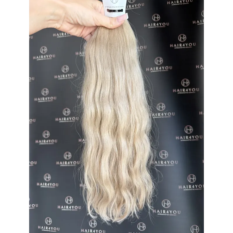 50cm 110g SLAWISCHER HAARZOPF von einem Kopf