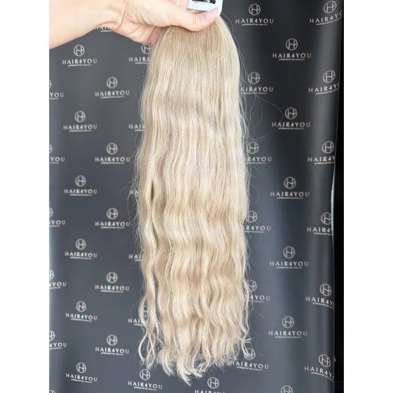 63cm 143g SLAWISCHER HAARZOPF von einem Kopf