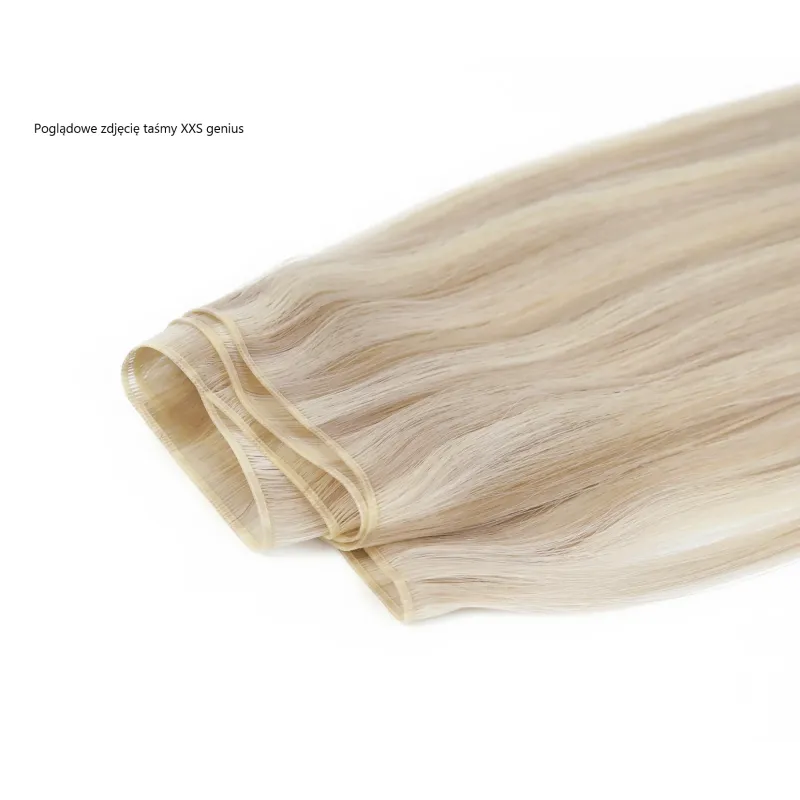 YORK BROWN r21-41/61 NEW 50cm Unsichtbare XXS-Weft-Tresse - Tissage, Hollywood, Genius, Sew-In