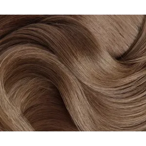 DARK TRUFFLE #4 NEW 50cm XXS Weft unsichtbare Tresse - Tissage, Hollywood, Genius, Sew-In