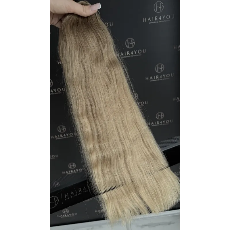 55cm 163g SINGLE-DONOR SLAVIC HAIR PONYTAIL