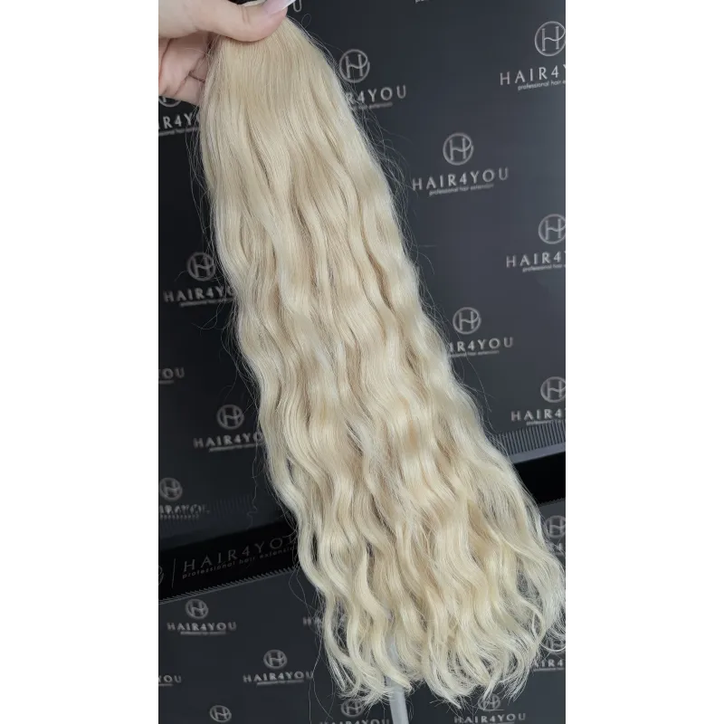 56cm 117g Virgin Slavic Hair Ponytail (Single Donor)