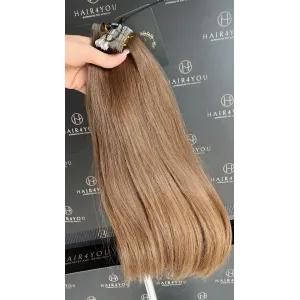 41cm 112g VIRGIN SLAVIC HAIR tape-on 16.5" SKIN 11 pieces