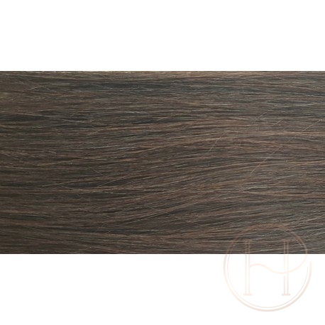 2 ciemny brąz 50cm GoldLine MIKRORINGI 20szt. REMY