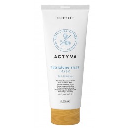 KEMON MASKA DO WŁOSÓW NUTRIZIONE RICCA 200ml SUCHE