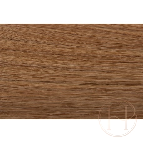 NANORINGI 10 ciemny naturalny blond REMY 50cm pasemka