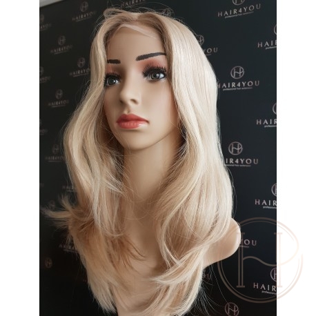 Peruka  lace front jasny balejaż