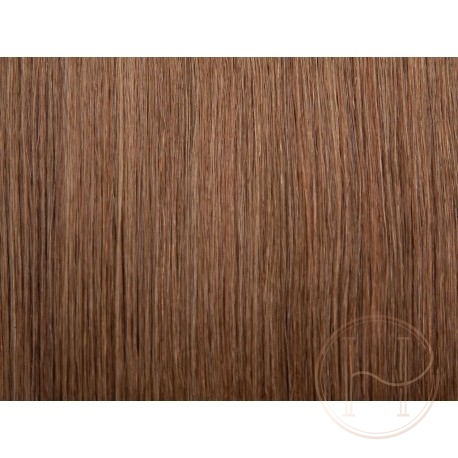 10 ciemny naturalny blond Włosy na taśmie silikonwej 50cm skin weft TAPE ON