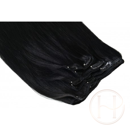 1 CZARNY 50CM CLIP IN GOLDLINE 120G 1 CZARNY 50CM CLIP IN GOLDLINE 120G