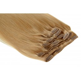 14 naturalny blond 50CM CLIP IN GOLDLINE 120G