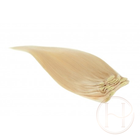 613 najjaśniejszy blond 50CM CLIP IN GOLDLINE 120G 613 najjaśniejszy blond 50CM CLIP IN GOLDLINE 120G