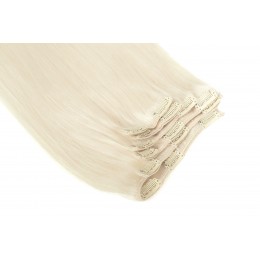60a popielaty blond 50CM CLIP IN GOLDLINE 120G