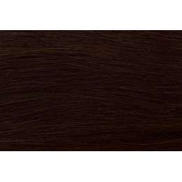 1b bardzo ciemny brąz Włosy na taśmie silikonwej 50cm skin weft TAPE ON