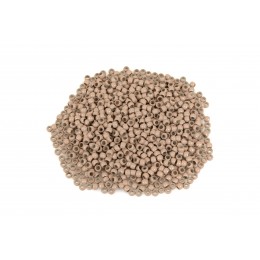 NANORINGI z SILIKONEM -  100szt nano ringi BEŻ