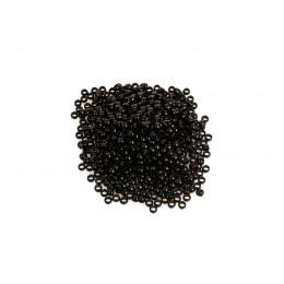 NANORINGI czarne -  100szt nano ringi