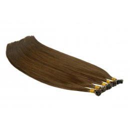 6 jasny brąz 50cm GoldLine MIKRORINGI 20szt. REMY