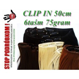ZESTAW CLIP IN standard 6taśm 75GRAM
