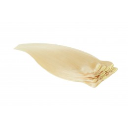 60 platynowy blond 50CM CLIP IN GOLDLINE 100g