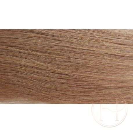 14 ciemny naturalny brąz 60cm GoldLine MIKRORINGI 20szt. REMY