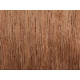 18 średni naturalny blond Włosy na taśmie silikonwej 50cm skin weft TAPE ON