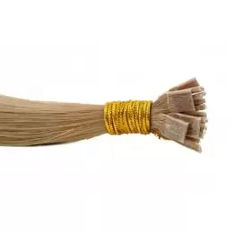 14 ciemny naturalny brąz 60cm GoldLine MIKRORINGI 20szt. REMY
