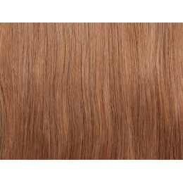 10 ciemny naturalny blond Włosy na taśmie silikonwej 50cm skin weft TAPE ON