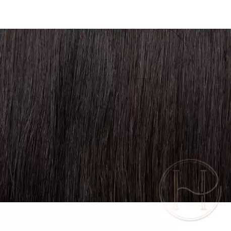 1b bardzo ciemny brąz Włosy na taśmie silikonwej 50cm skin weft TAPE ON