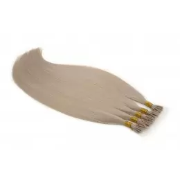 silver 50cm GoldLine ULTRADŹWIĘKI 20szt. REMY flat MINI BONDES 0,8g